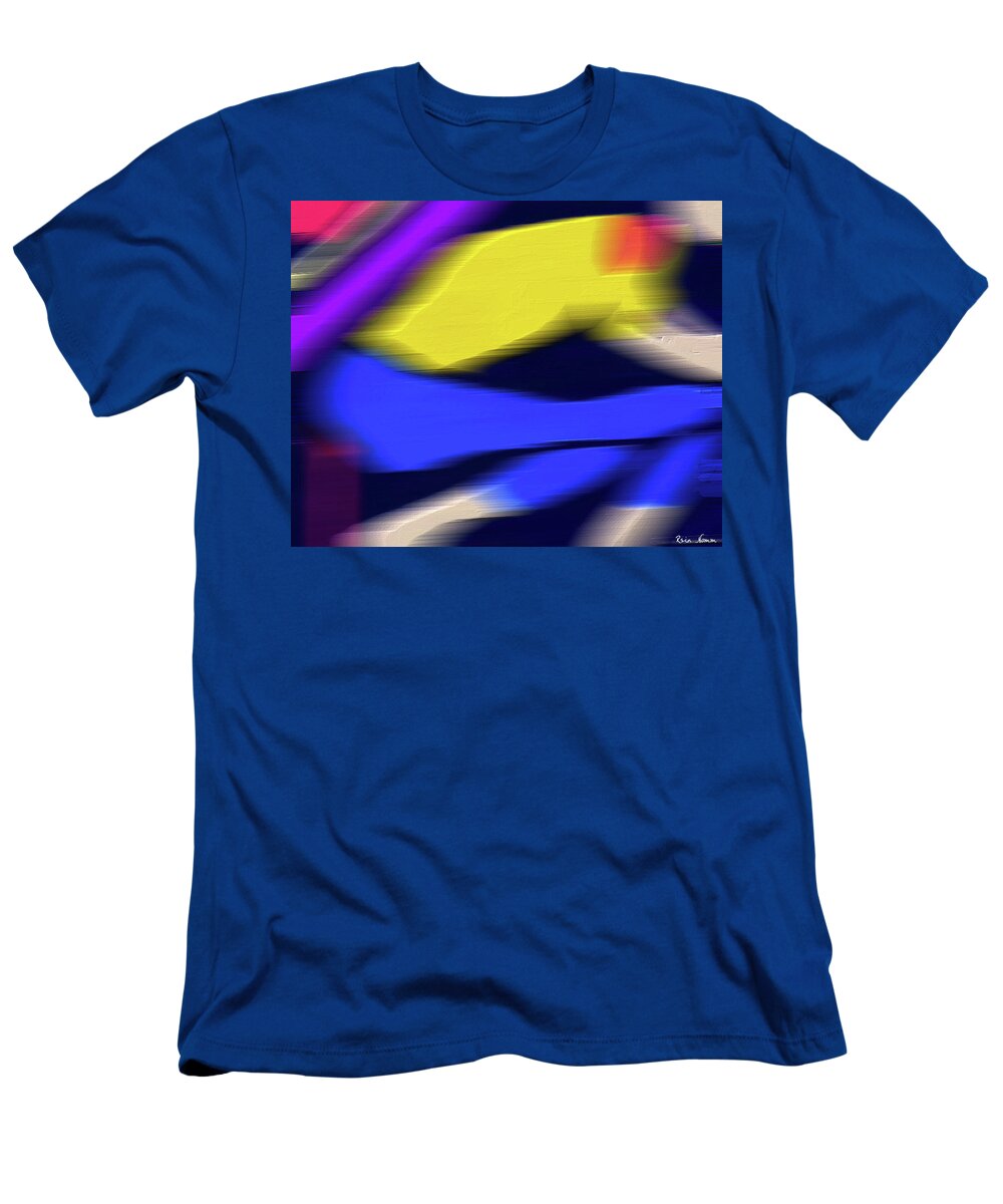  T-Shirt featuring the digital art In High Gear #2 by Rein Nomm