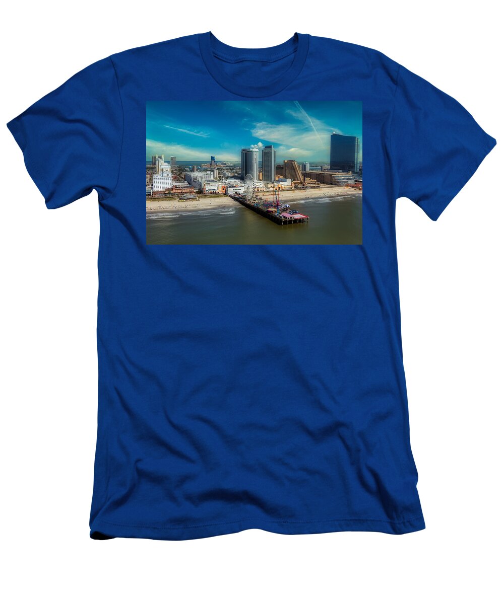 Atlantic City T-Shirt featuring the photograph Atlantic City #6 by Mountain Dreams