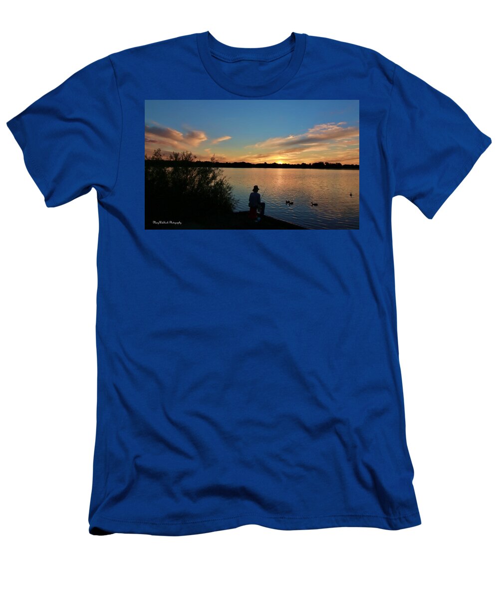 Landscape T-Shirt featuring the photograph A fisherman's Dream by Mary Walchuck