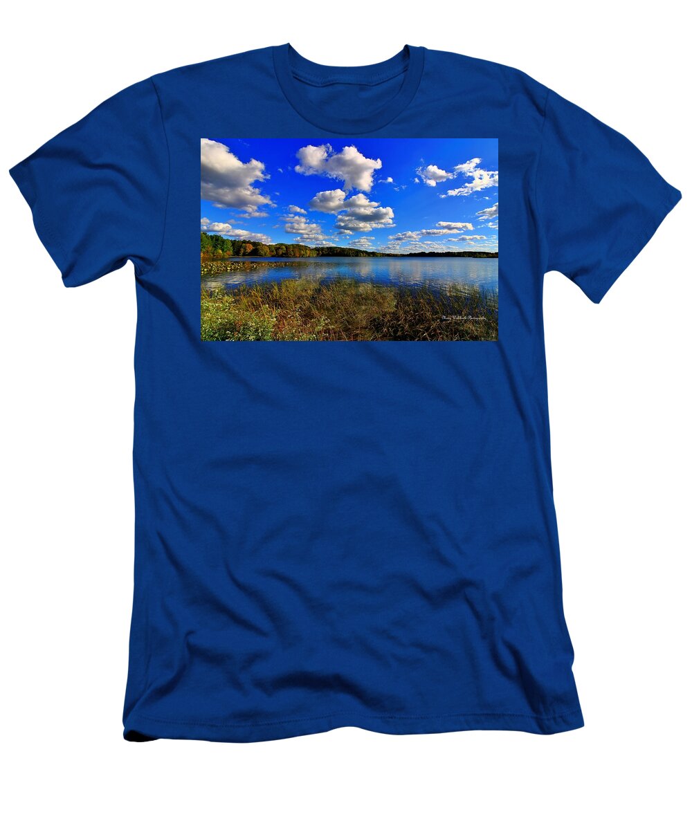 Landscape T-Shirt featuring the photograph A Hint of Fall by Mary Walchuck