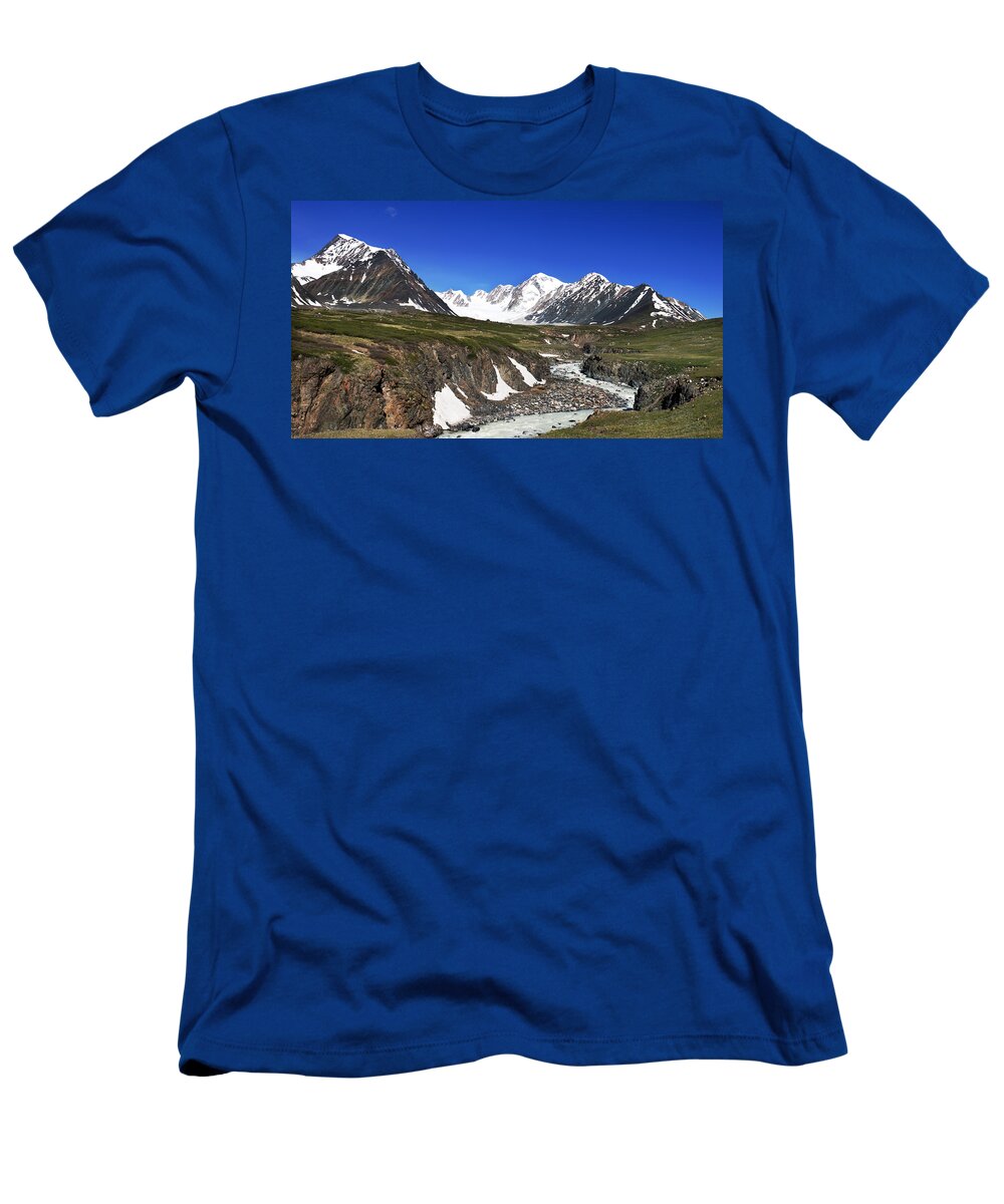 Herders Lifestyle T-Shirt featuring the photograph Altai Tavanbogd by Bat-Erdene Baasansuren