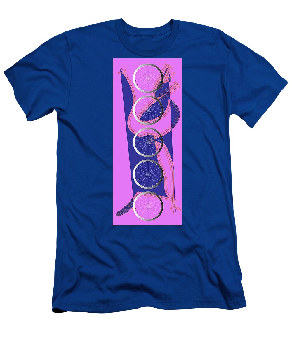  T-Shirt featuring the digital art Banner 3 by Jerald Blackstock