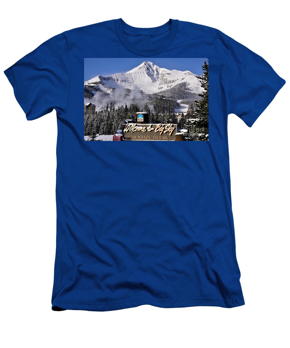 Big Sky T-Shirt featuring the photograph Big Sky by Merle Grenz