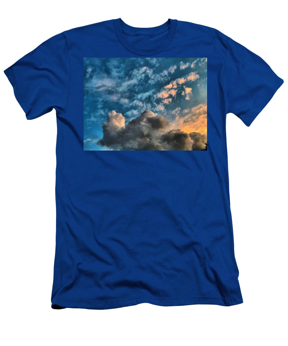  T-Shirt featuring the photograph Clouds by Stephen Dorton