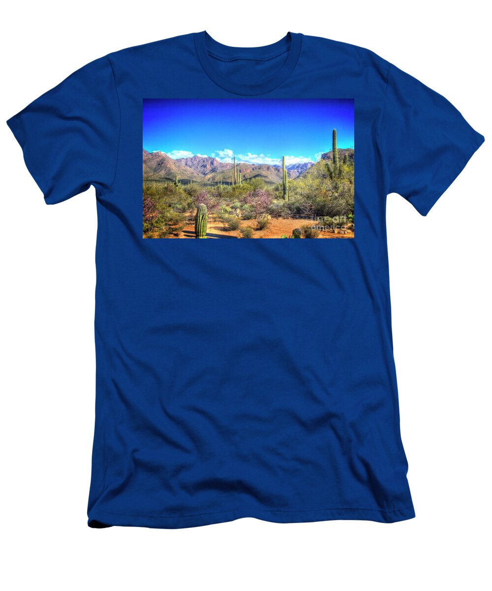 Desert T-Shirt featuring the photograph December in the Desert by Bob Hislop