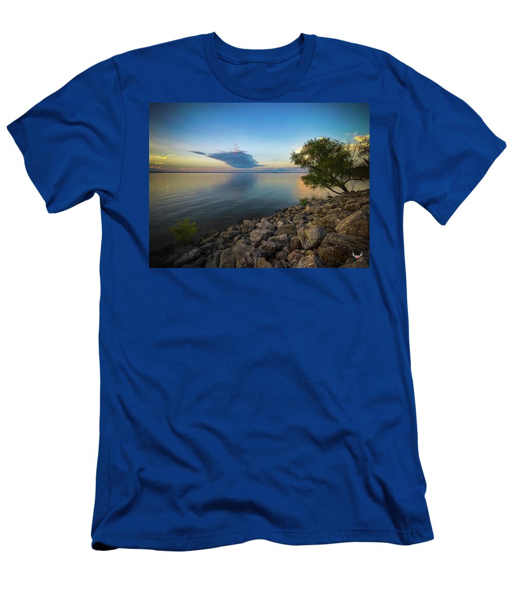 Summer T-Shirt featuring the photograph End of a Summer Day by Pam Rendall