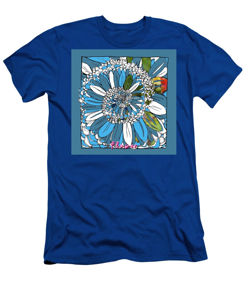 Drawing And Photography T-Shirt featuring the painting Flower by Carol Rashawnna Williams