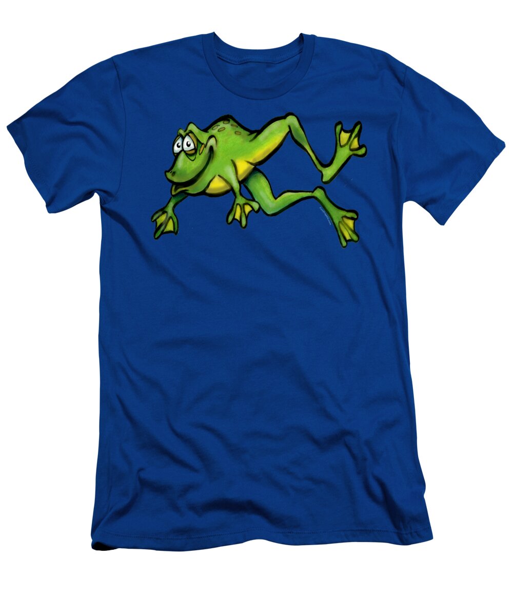 Frog T-Shirt featuring the digital art Frog by Kevin Middleton