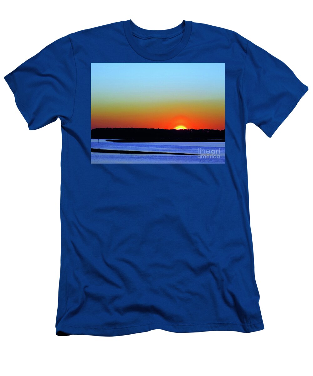 Landscape T-Shirt featuring the photograph Goodnight, Hilton Head by Rick Locke - Out of the Corner of My Eye