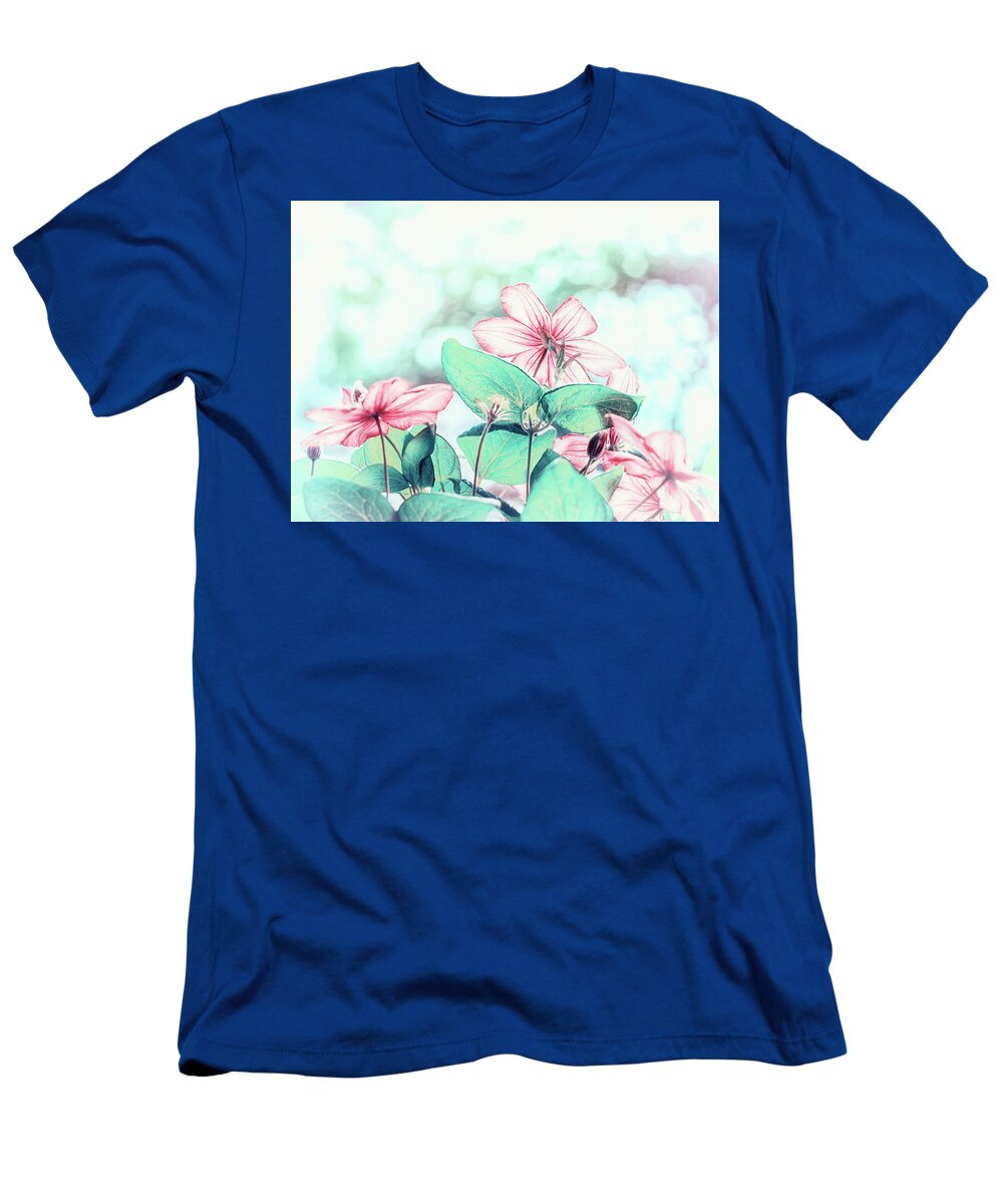 Flowers T-Shirt featuring the photograph Gossamer Coral by Marianne Campolongo