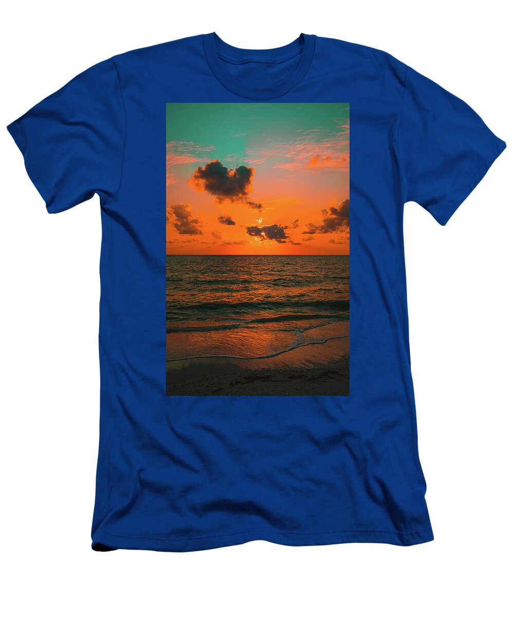 Nature T-Shirt featuring the photograph Heart in the Sky by Go and Flow Photos