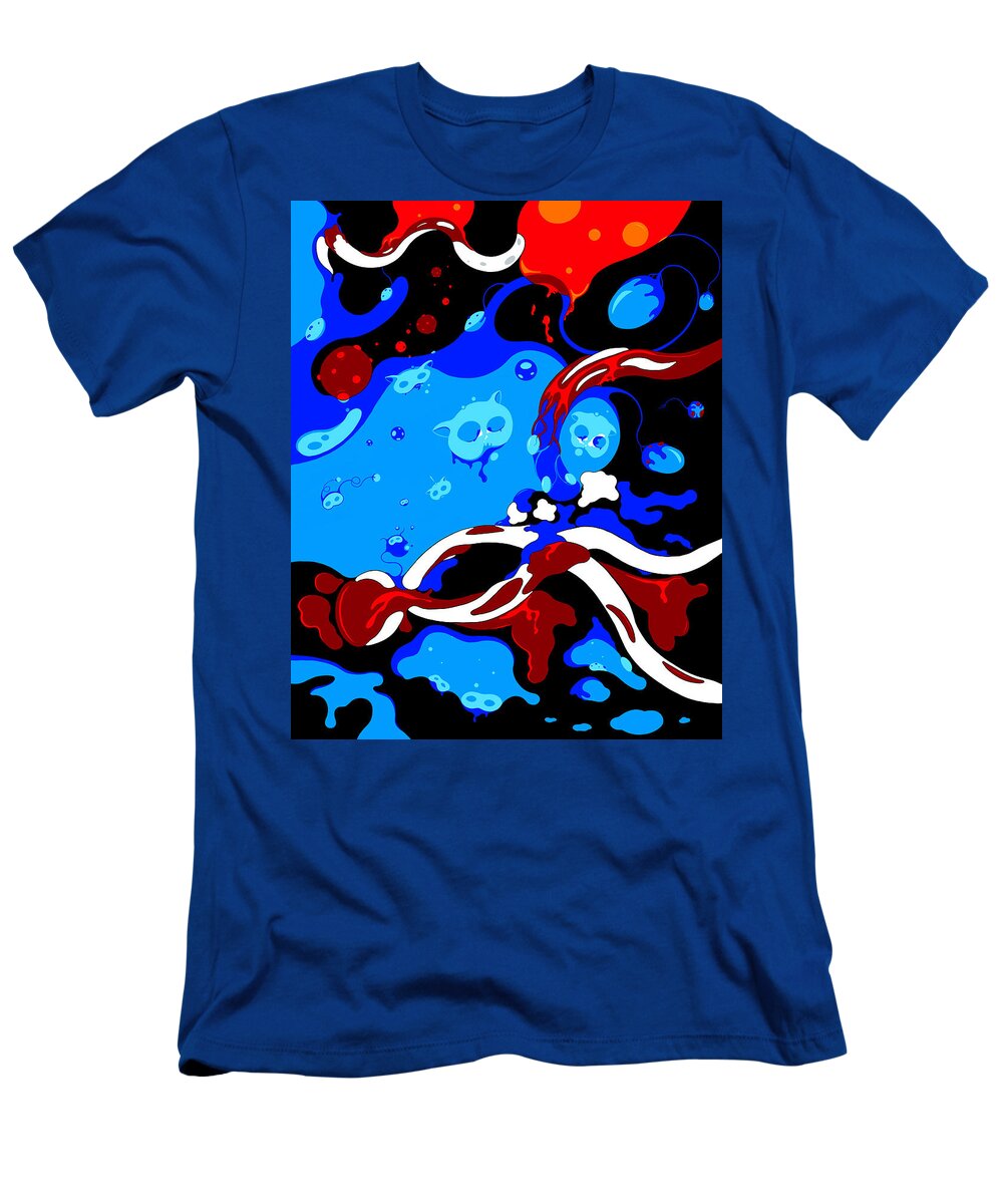 Water T-Shirt featuring the digital art Infection by Craig Tilley