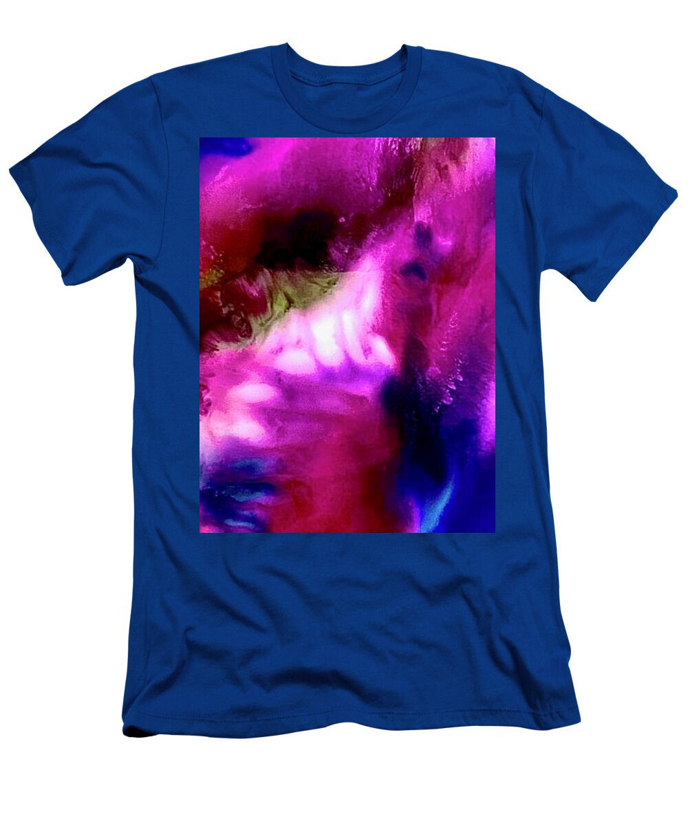 Alcohol Ink T-Shirt featuring the painting Inner Core by Tommy McDonell