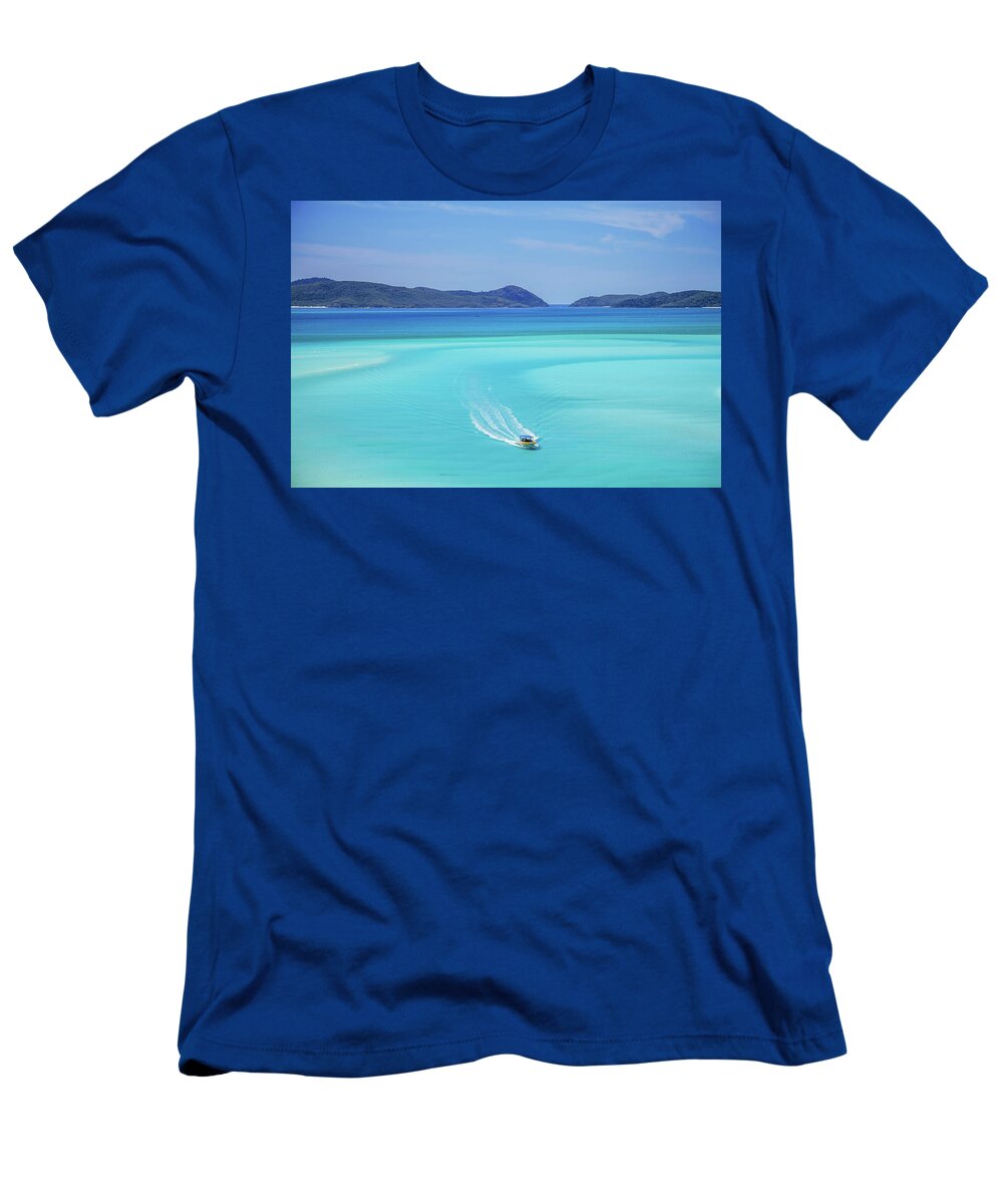Airlie Beach T-Shirt featuring the photograph Island Hopping by Az Jackson