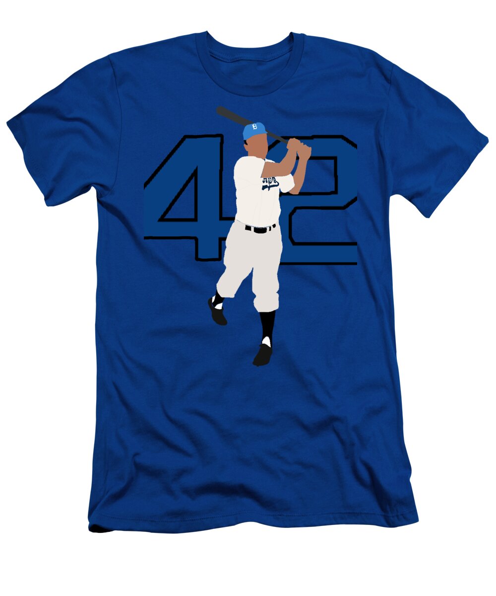 Men's Cleveland Guardians Nike Navy Jackie Robinson Day Team 42 T-Shirt