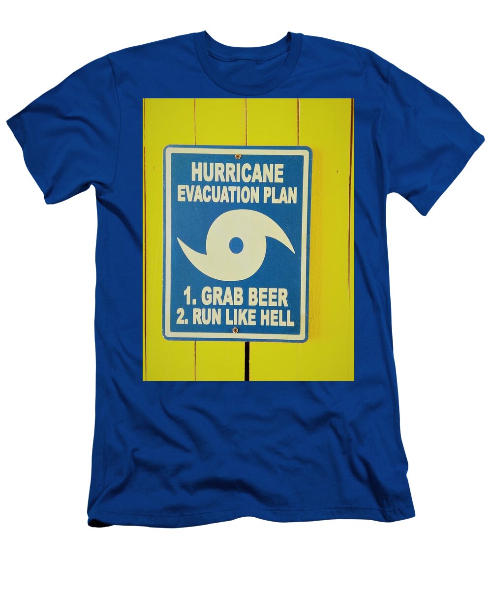 Hurricane T-Shirt featuring the photograph Just Saying by Claudia Zahnd-Prezioso