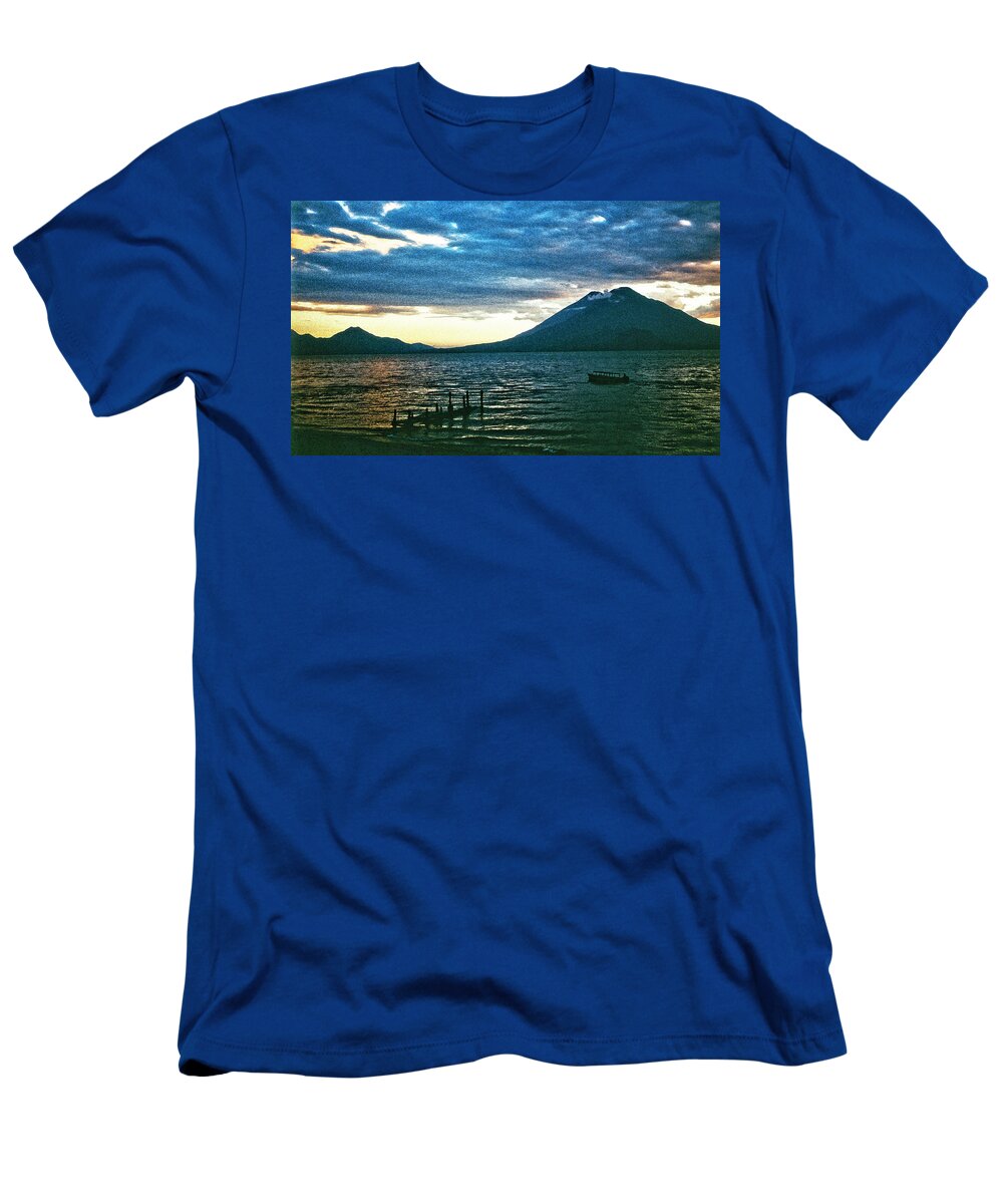 Lake Atitlan Guatemala T-Shirt featuring the photograph Lake Atitlan Guatemala by Neil Pankler