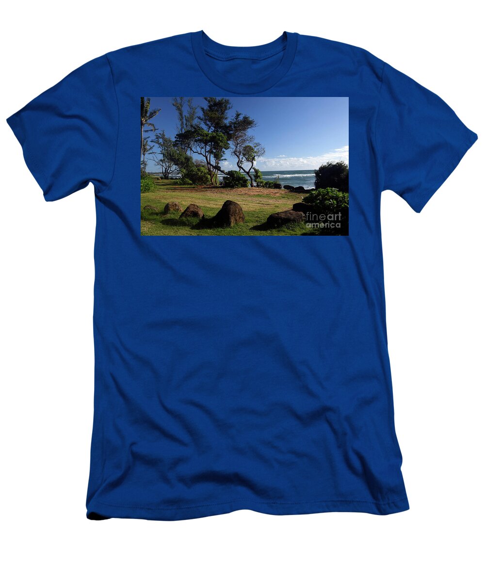 Lydgate Beach Park T-Shirt featuring the photograph Lydgate Beach Park by Cindy Murphy