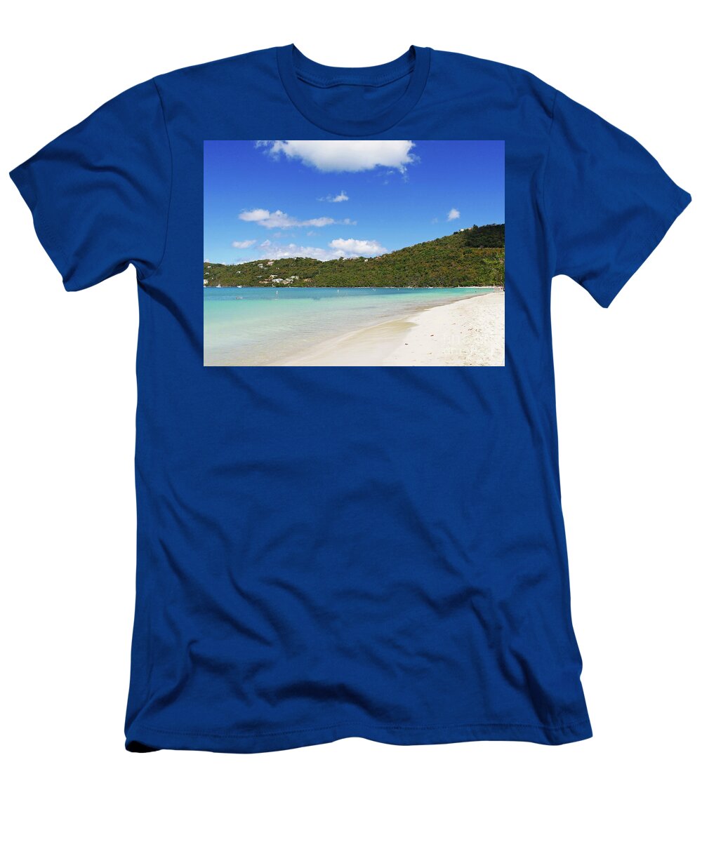 Magens Bay T-Shirt featuring the photograph Magens Bay, St Thomas by On da Raks