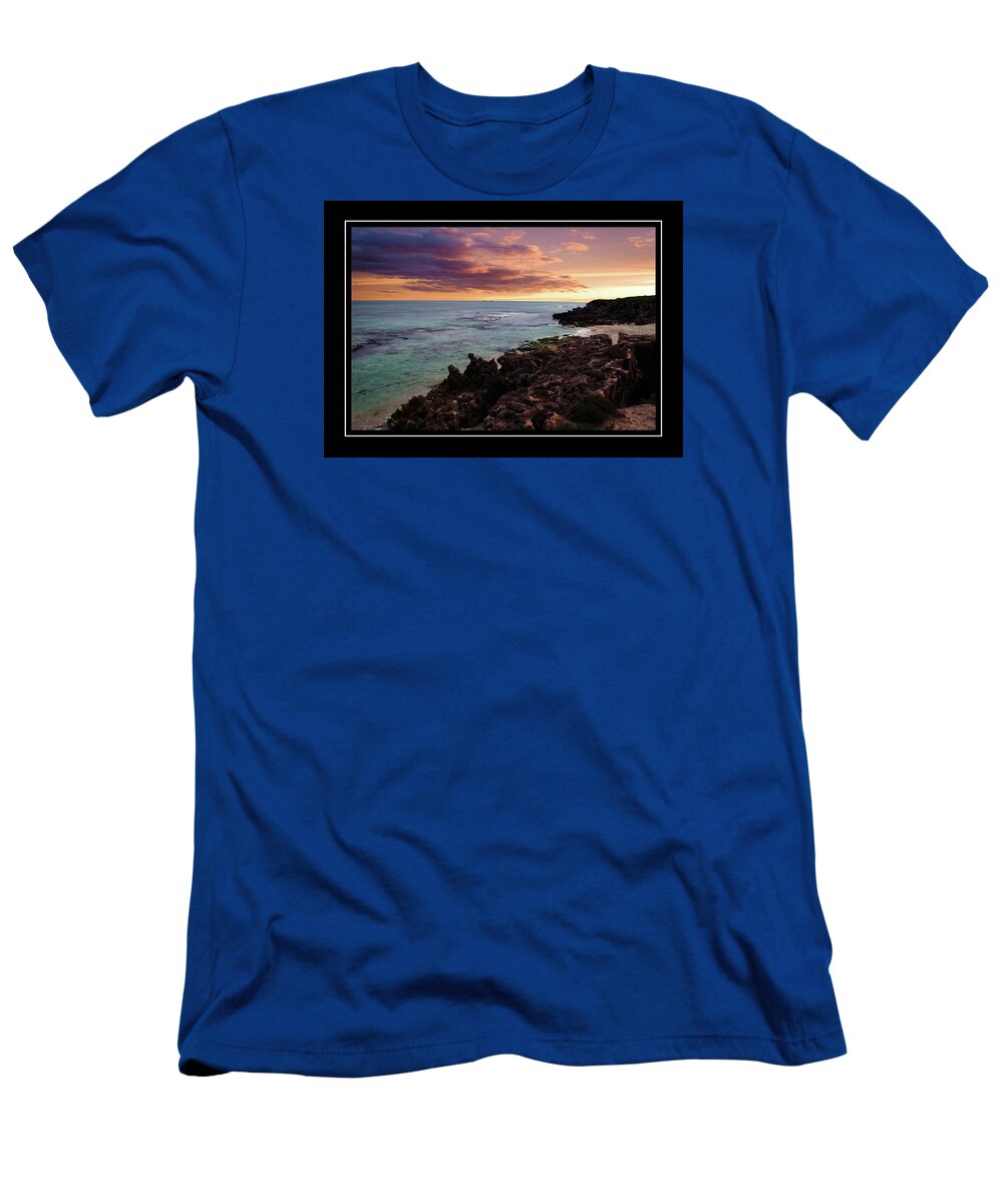 Sea T-Shirt featuring the digital art Magical Western Australia by Michelle Liebenberg