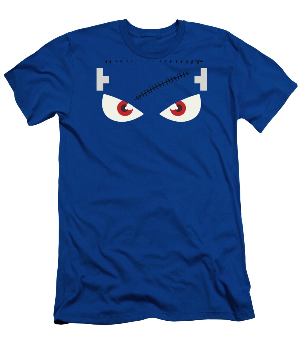 Funny T-Shirt featuring the digital art Monster Face by Flippin Sweet Gear