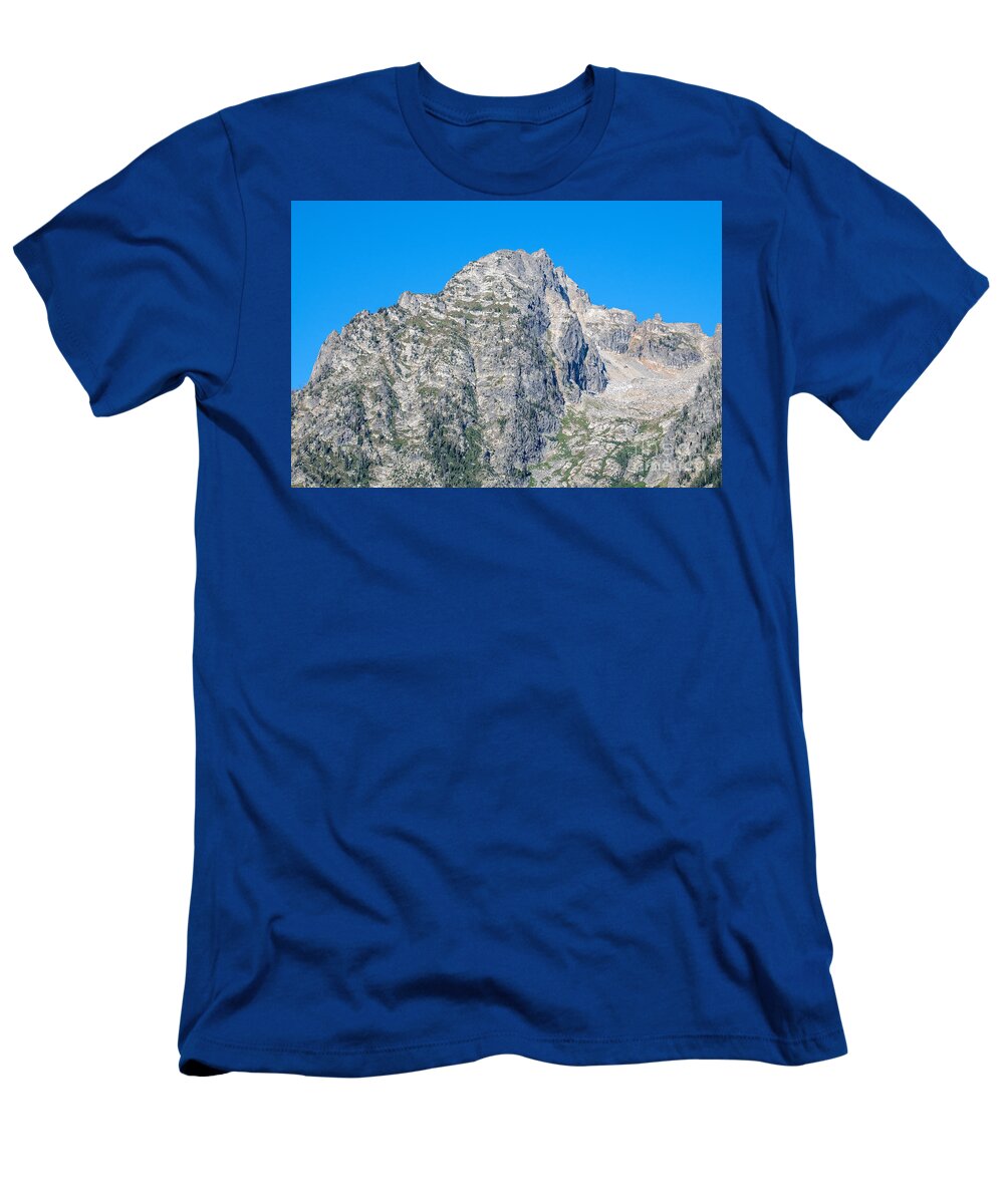 Mount Moran Grand Teton Np T-Shirt featuring the digital art Mount Moran Grand Teton NP by Tammy Keyes