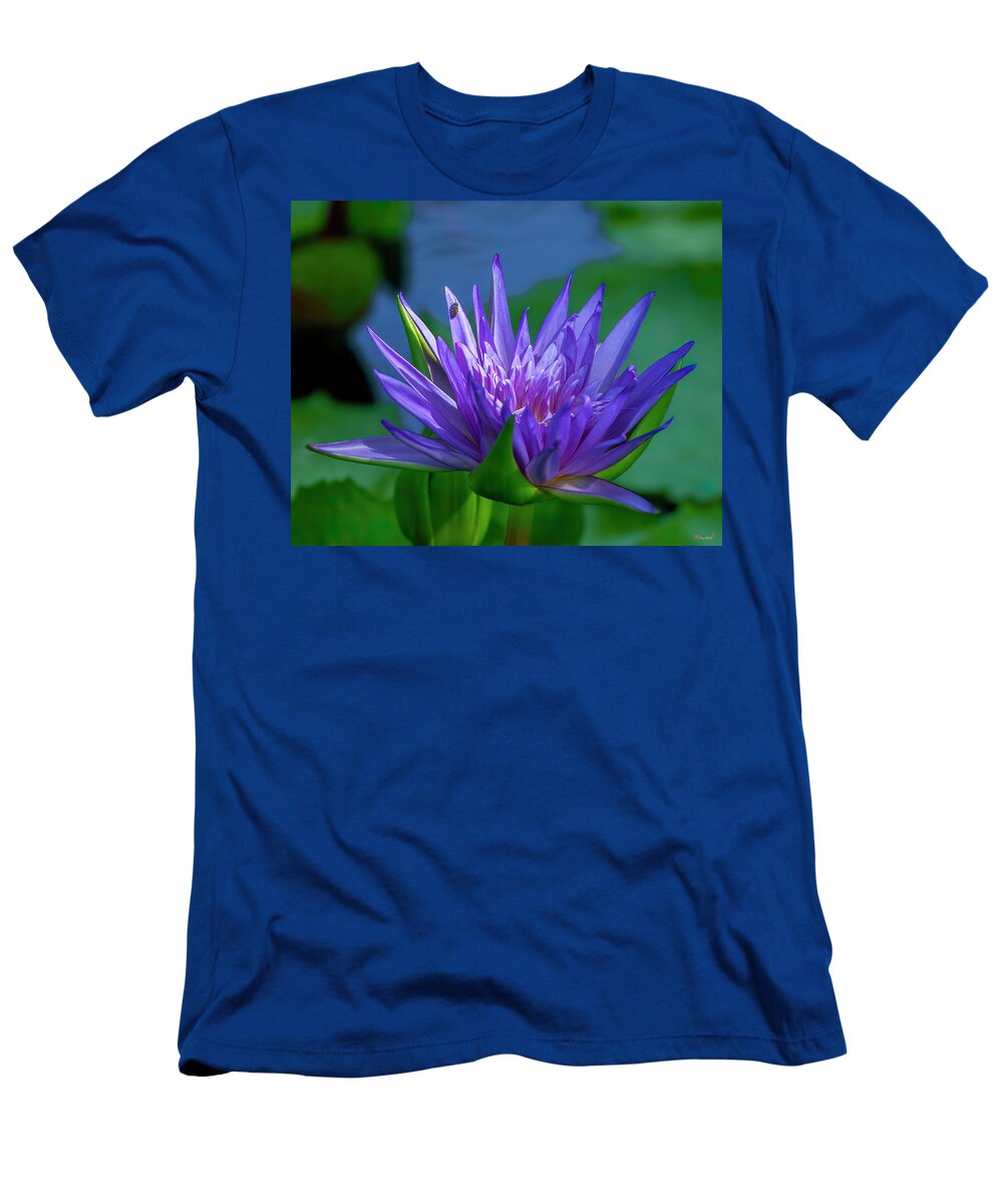 Nature T-Shirt featuring the photograph Nymphaea Water Lily DTHN0316 by Gerry Gantt