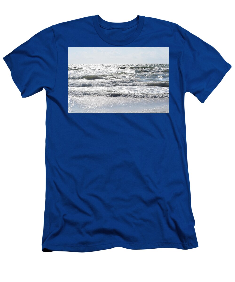 Ocean T-Shirt featuring the photograph Ocean Scene - Photo 77 by Lucie Dumas