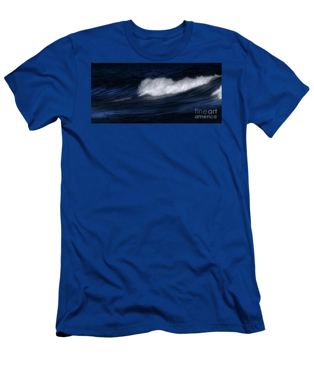 Ocean T-Shirt featuring the pyrography Ocean Wave by Joseph Miko