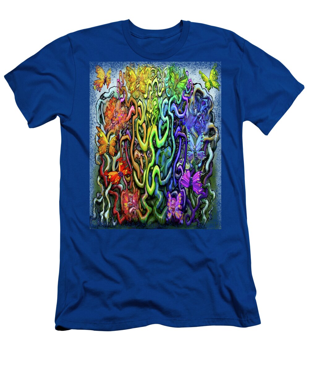 Magic T-Shirt featuring the digital art Rooted in Magic by Kevin Middleton
