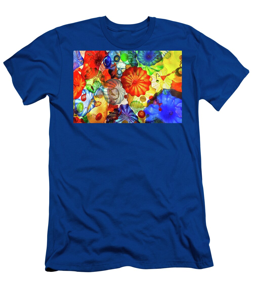 Glass T-Shirt featuring the photograph Sea of Glass by Quin DeVarona