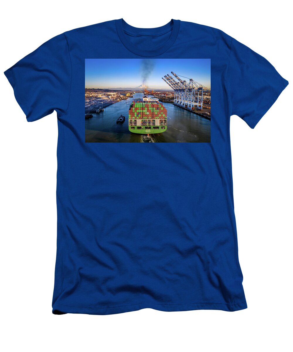 Drone T-Shirt featuring the photograph Smokey Mountain by Clinton Ward