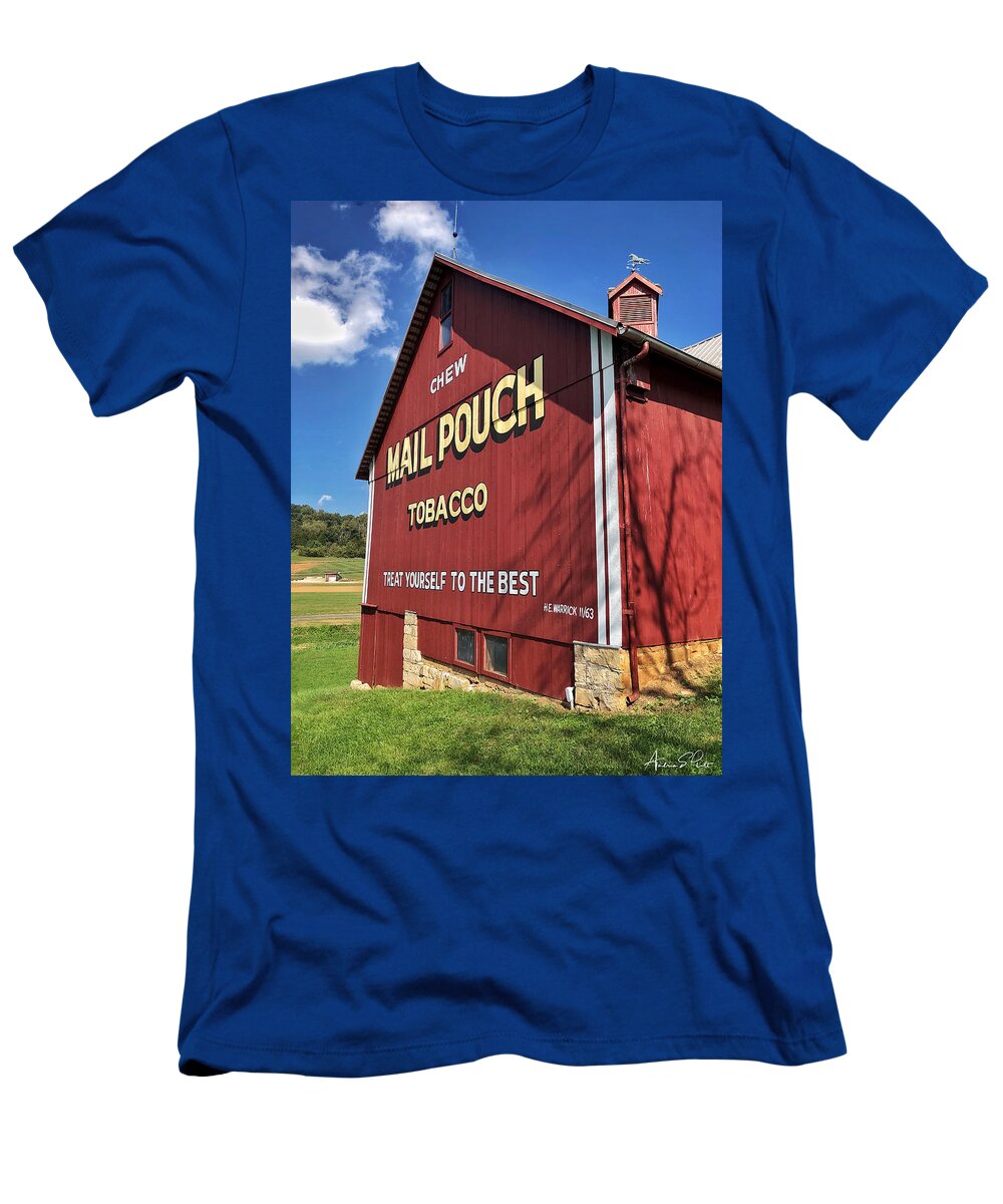Barn T-Shirt featuring the photograph Southern Pouch by Andrea Platt