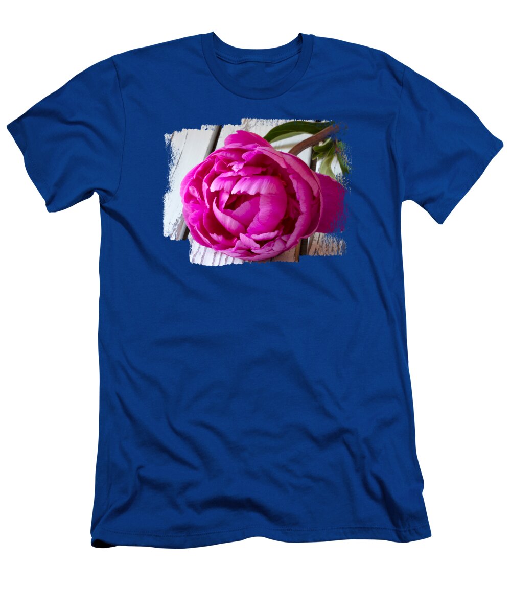 Peony T-Shirt featuring the photograph Stunning Peony by Elisabeth Lucas