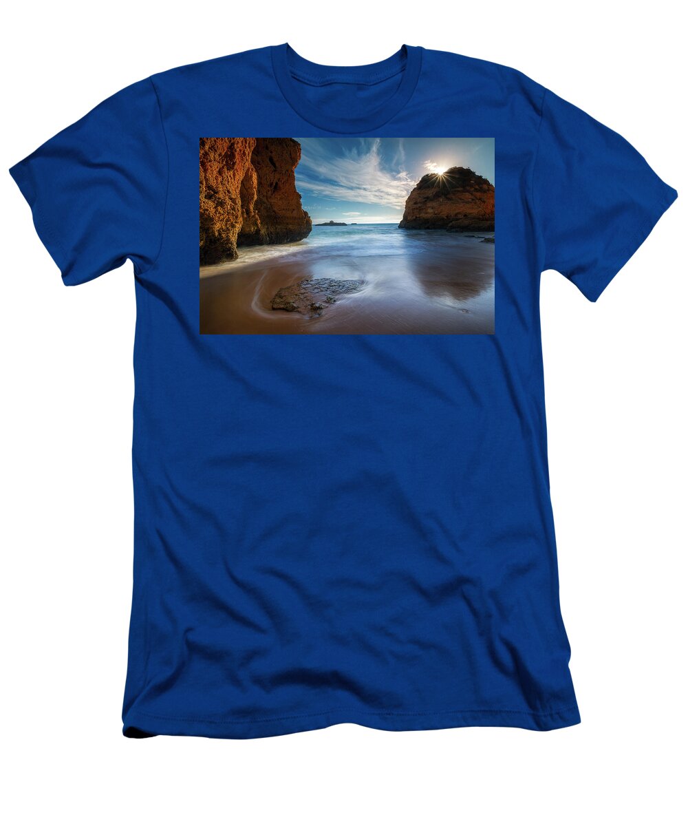 Adam West T-Shirt featuring the photograph Submarine Beach by Adam West
