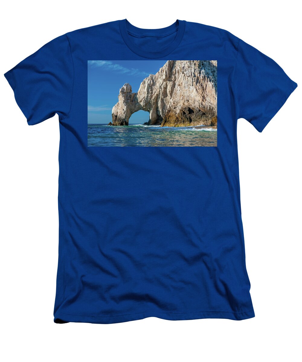 Los Cabos T-Shirt featuring the photograph The Arch Cabo San Lucas by Sebastian Musial