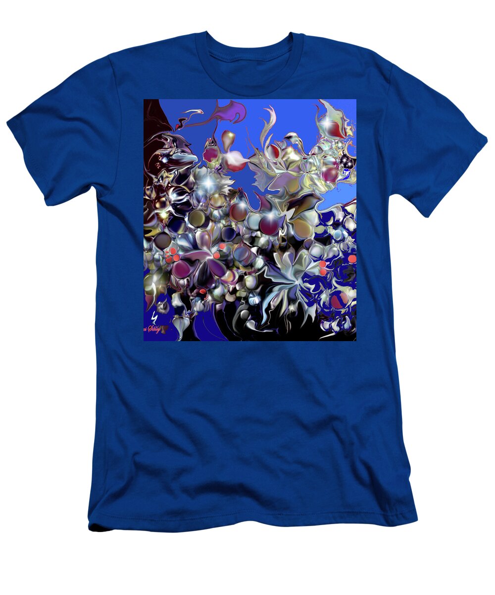 Digital T-Shirt featuring the digital art The Boot by Loxi Sibley