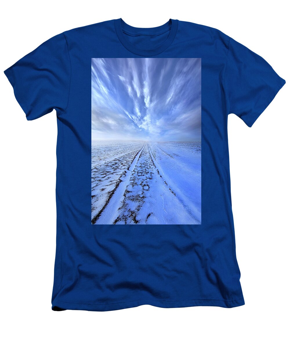 Life T-Shirt featuring the photograph There are no Dead Ends in Life's Journey by Phil Koch