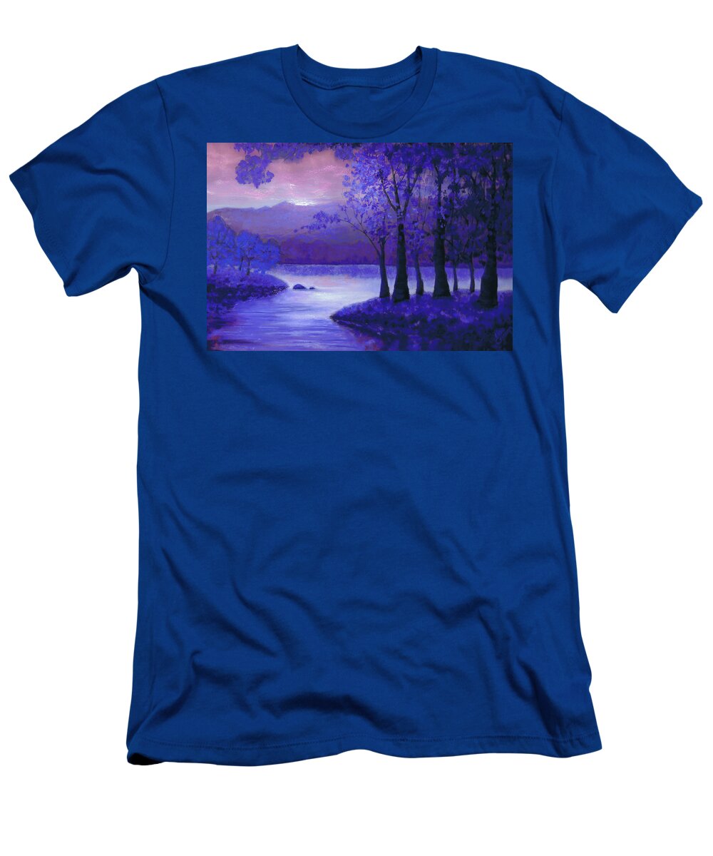 Impressionism T-Shirt featuring the painting Top of the Mornin' by Lisa Crisman