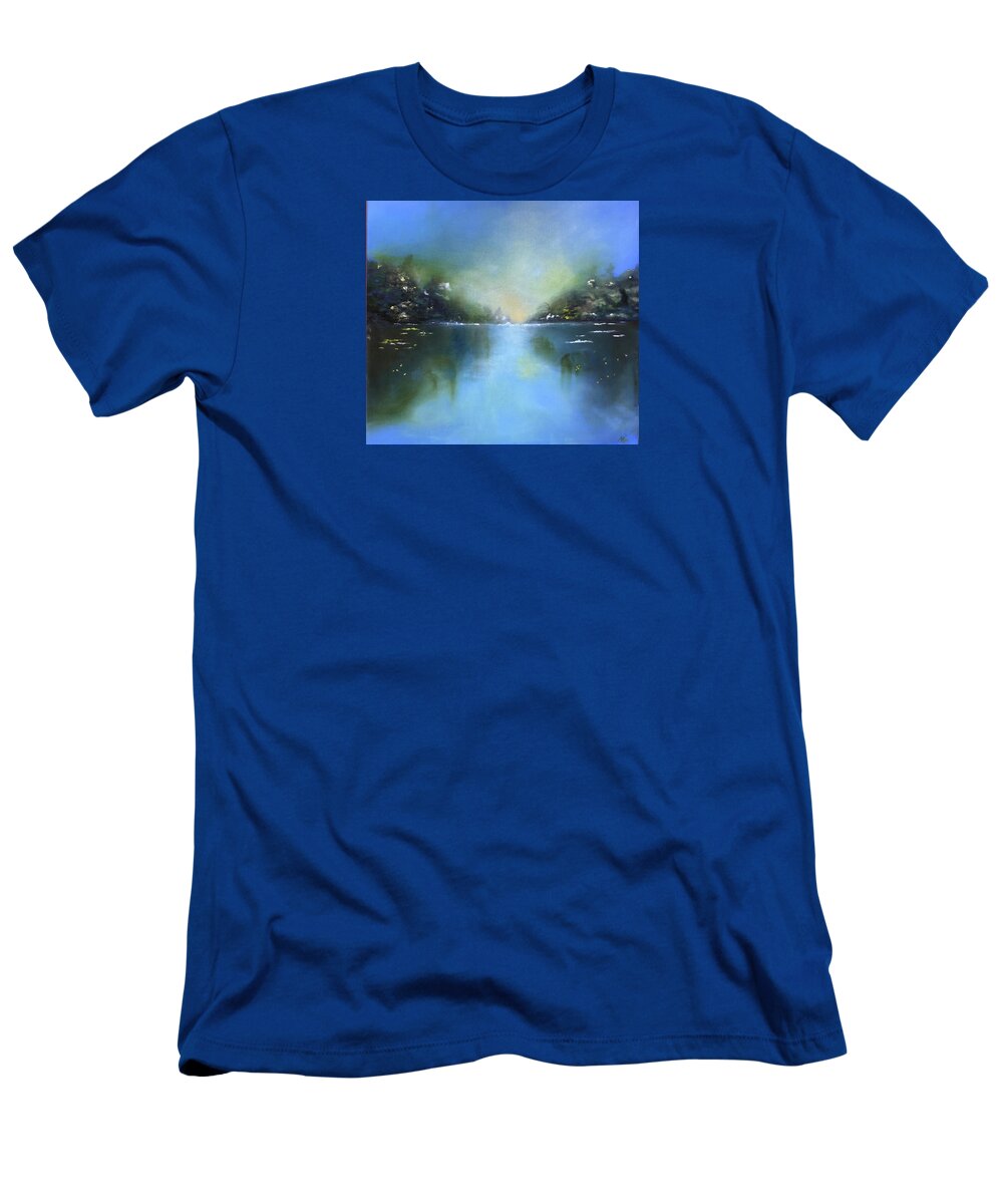 Styx T-Shirt featuring the painting Untitled by Kate Conaboy