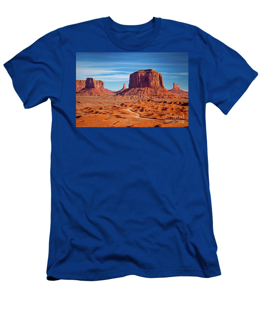 Monument Valley T-Shirt featuring the photograph John Ford Point View - Monument Valley by Brian Jannsen