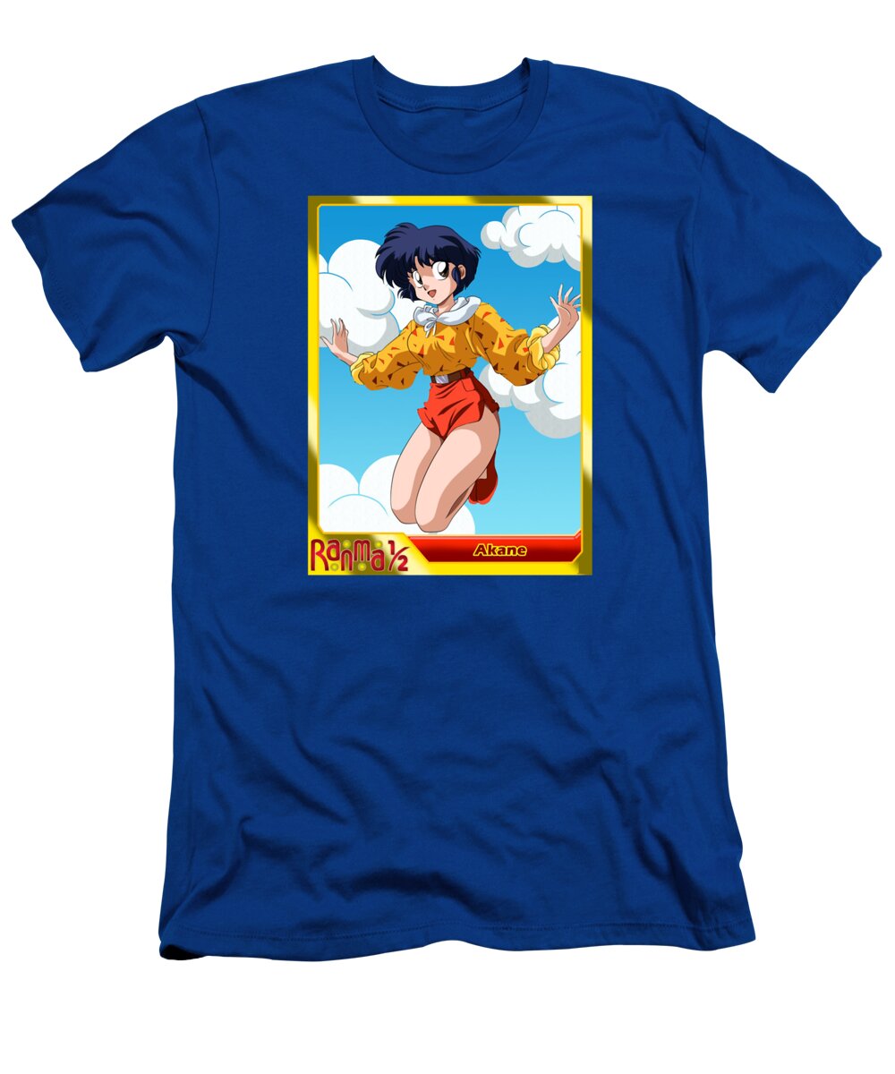 Anime T-Shirt featuring the drawing Vintage Ranma Idol Gift Fot You by Lotus Leafal