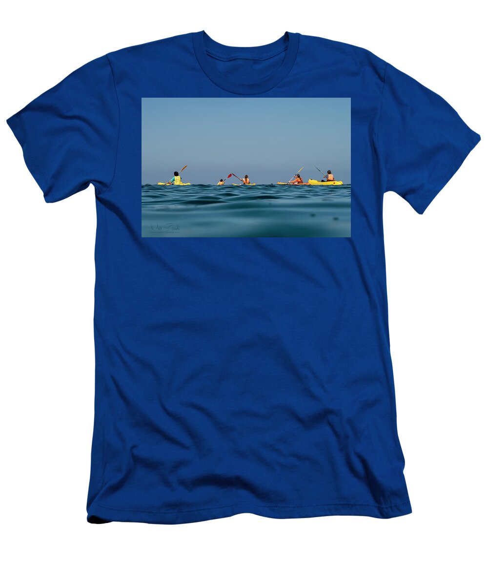 Navy T-Shirt featuring the photograph Young Navy by Meir Ezrachi