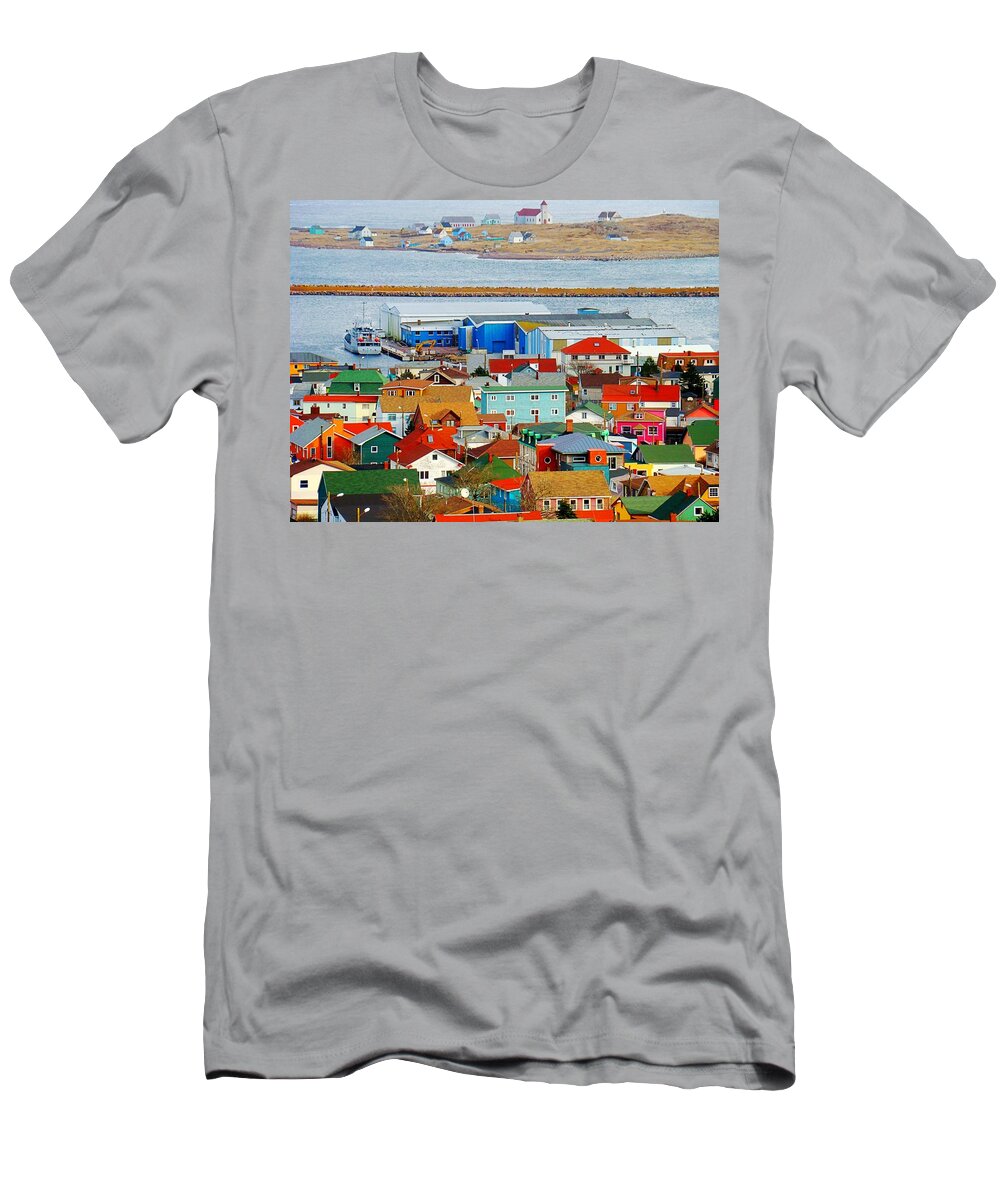  Saint-pierre-et-miquelon T-Shirt featuring the photograph Saint Pierre et Miquelon by Zinvolle Art