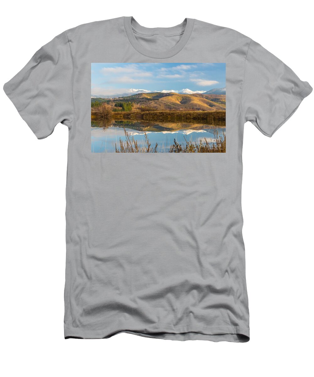Bulgaria T-Shirt featuring the photograph 01 Pirin mountain by Jivko Nakev