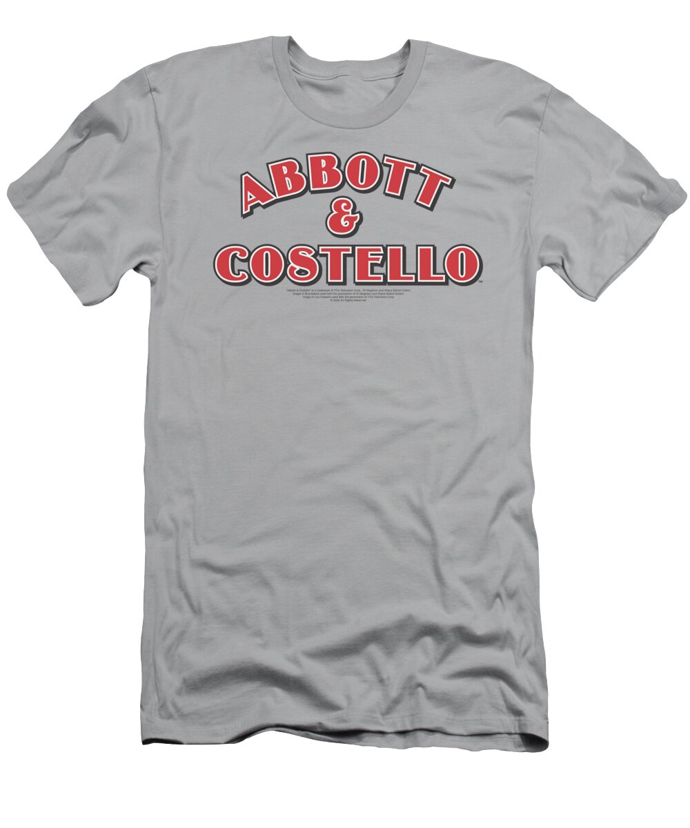 Hey Abbott Adult Work Shirt Abbott & Costello