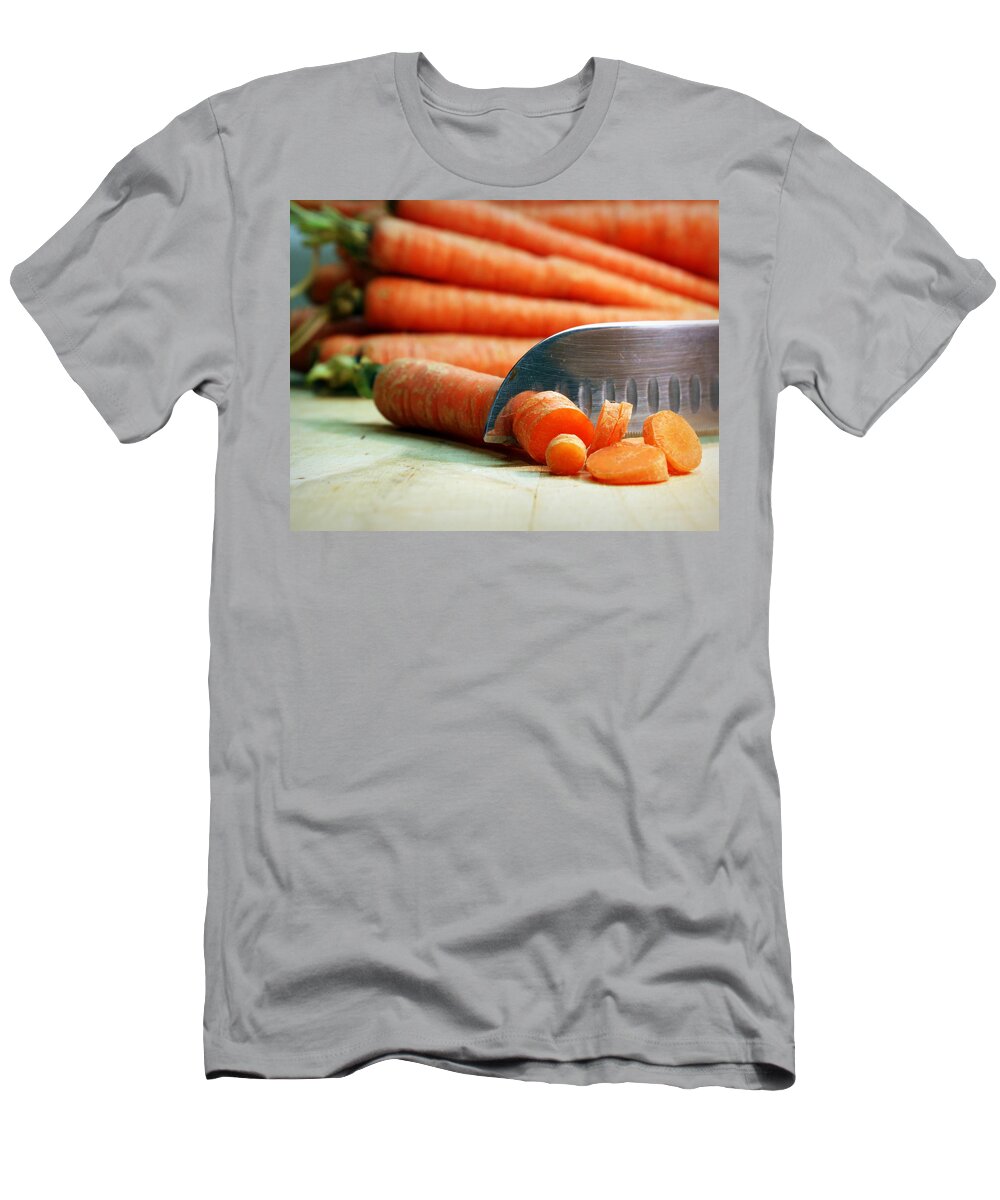Skompski T-Shirt featuring the photograph Carrots #1 by Joseph Skompski