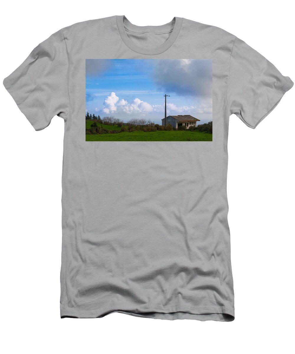 Art T-Shirt featuring the photograph House at end of the World #1 by Joseph Amaral