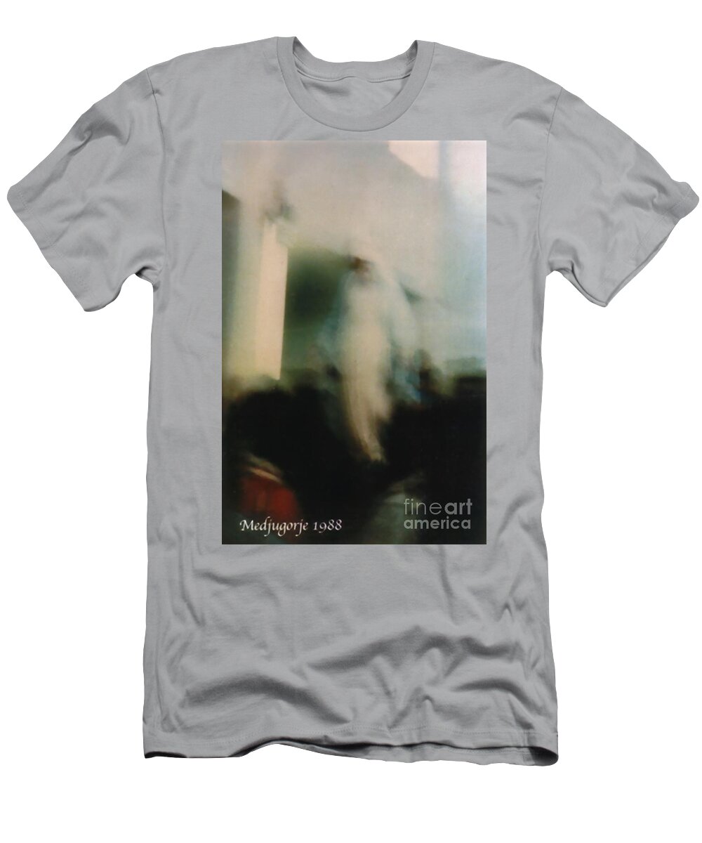 Medjugorje Apparition T-Shirt featuring the photograph Medjugorje Apparition by Matteo TOTARO
