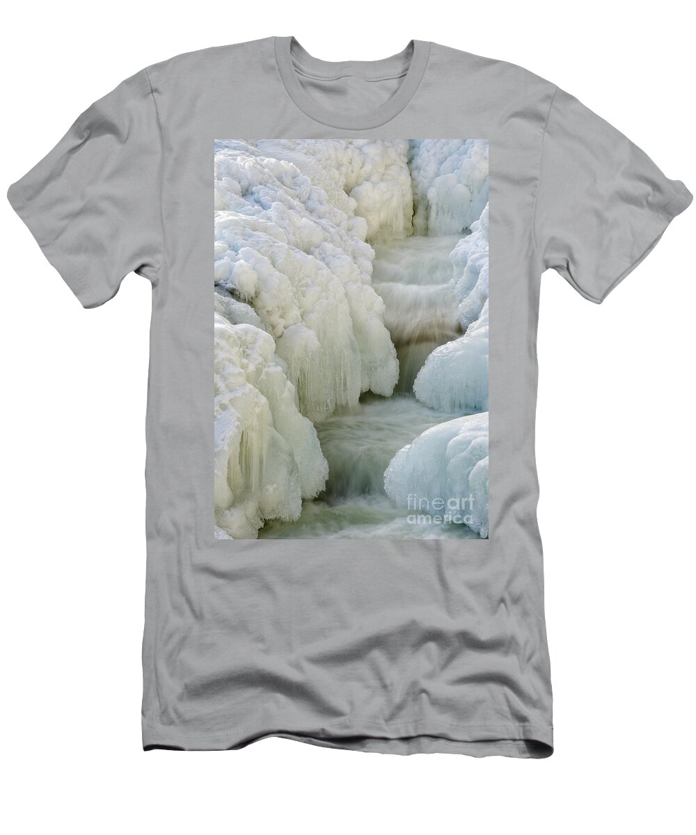 Kancamagus Scenic Byway T-Shirt featuring the photograph Rocky Gorge Scenic Area - White Mountains New Hampshire USA #1 by Erin Paul Donovan